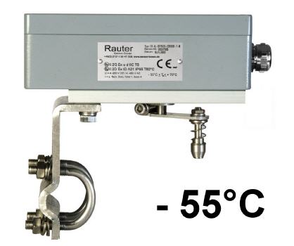 Ex ed ...  - 55°C  4 - 250 V AC/DC Endschalterbox für pneumatische Linearantriebe